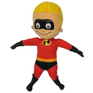 The Incredibles Dash Plush Doll Disney Store Exclusive 13"  Poseable Toy